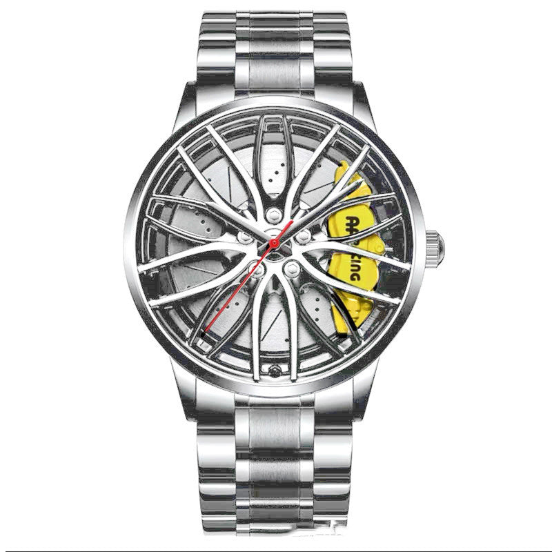 Automatic Movement Watch Waterproof Wheel Style Non-mechanical Watch
