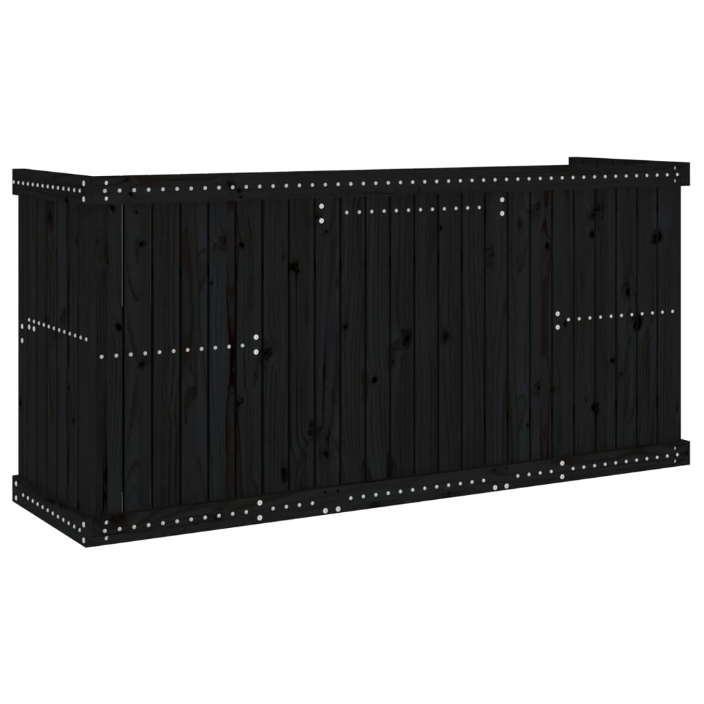 Balcony Furniture Set 2-Seater Solid Pine Wood