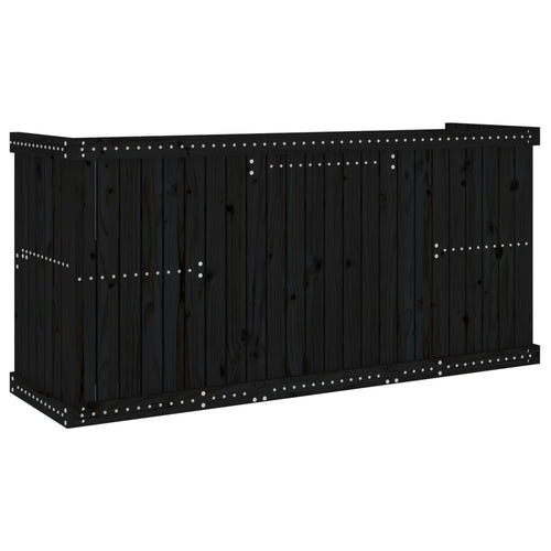 Balcony Furniture Set 2-Seater Solid Pine Wood