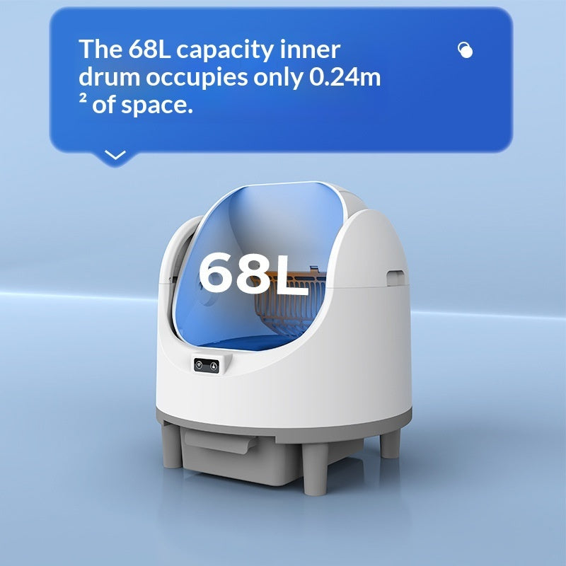 Fully Automatic Cat Litter Box With Large Space Intelligent Shovel Machine